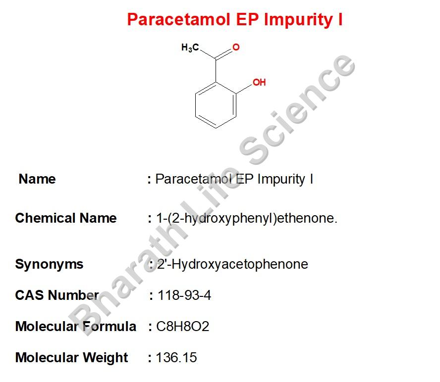 Paracetamol EP Impurity I